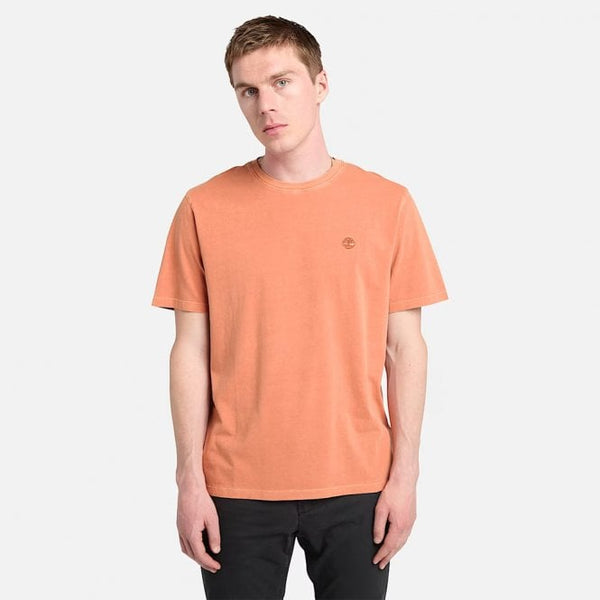 Mens Dunstan River Garmnet Dye T-Shirt