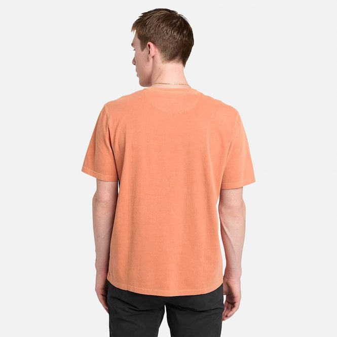Mens Dunstan River Garmnet Dye T-Shirt