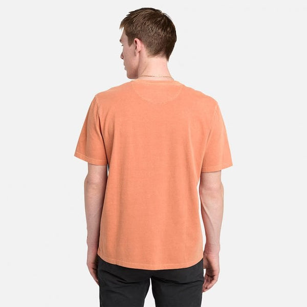 Mens Dunstan River Garmnet Dye T-Shirt