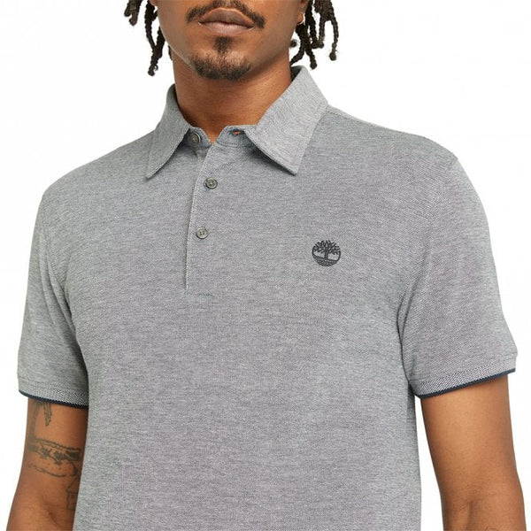 Mens Baboosic Brook Oxford Slim Polo Shirt