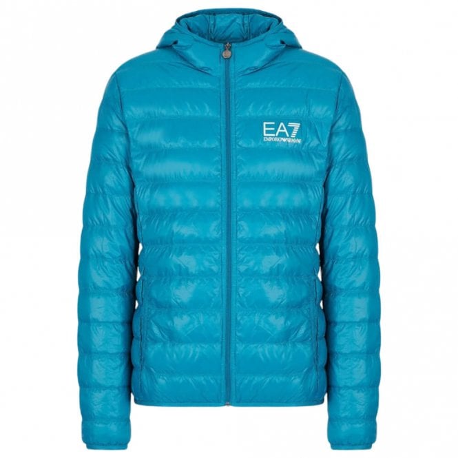 Mens Core Identity Packable Hooded Down Jacket