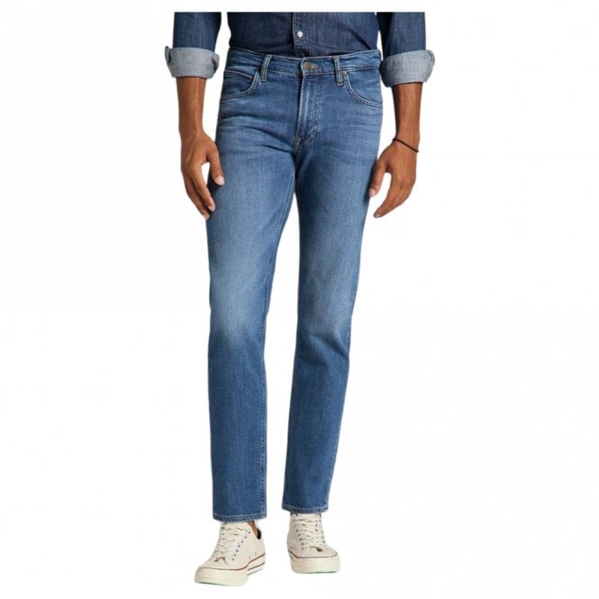 Mens Daren Zip Fly Low Stretch In Dark Freeport Jeans Main image