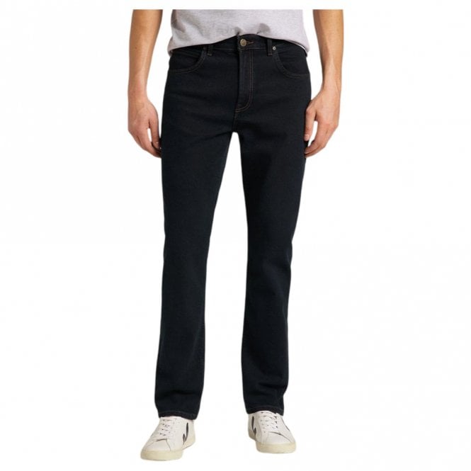 Mens Brooklyn Straight Blue Black Jeans Main image