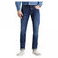 Mens Daren Regular Straight Mid Foam Blue Jeans