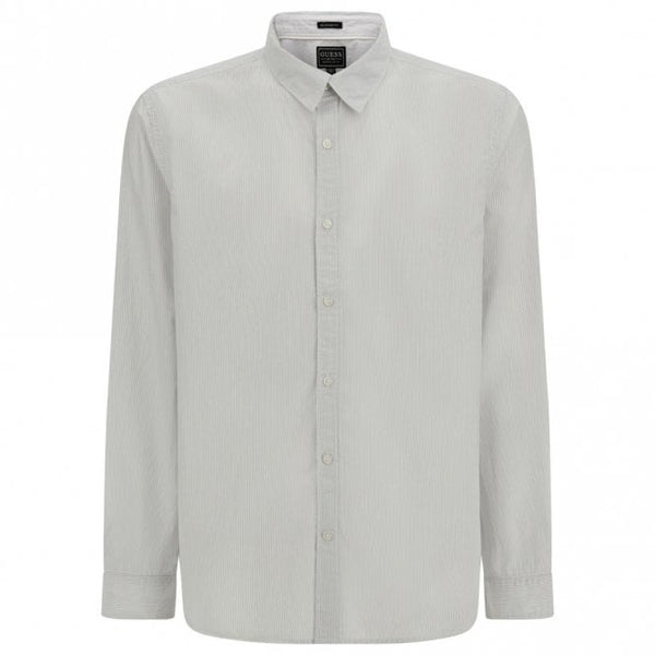 Mens Port Stripe Long Sleeve Shirt