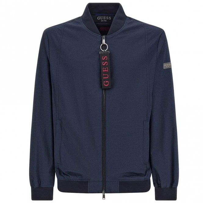 Mens Eco Textured Flight Jacket Main image