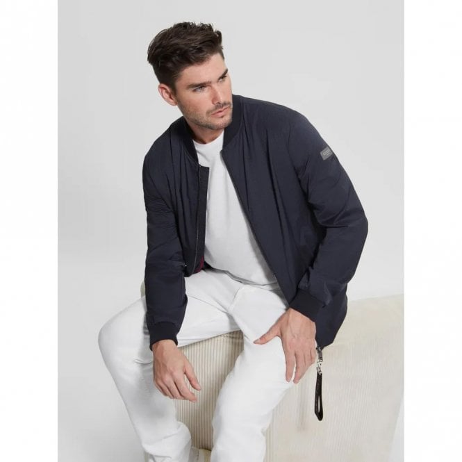 Mens Eco Textured Flight Jacket