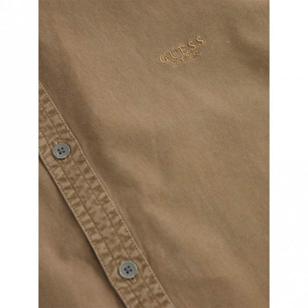 Mens Sunset Textured Long Sleeve Shirt