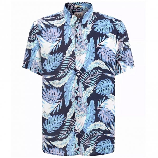 Mens Eco Tropical Short Sleeve Shirt