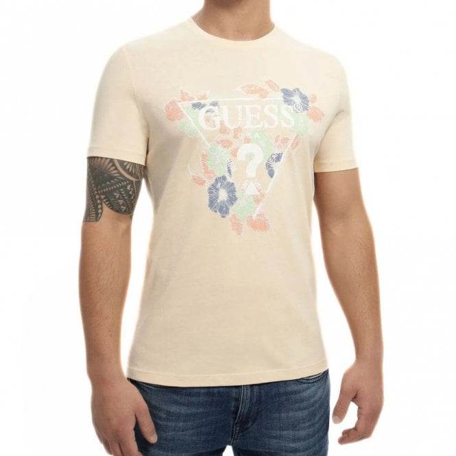 Mens Eco Floral Logo T-Shirt Main image