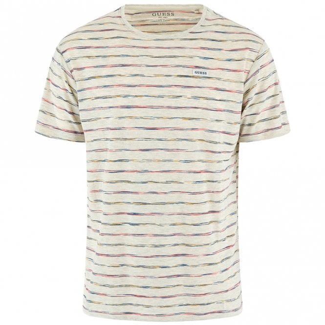 Mens All-Over Striped T-Shirt Main image