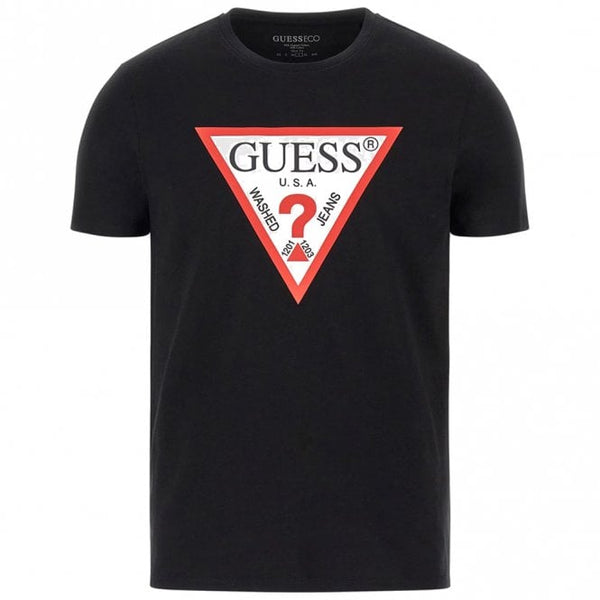 Mens Triangle Logo Slim Fit T-Shirt