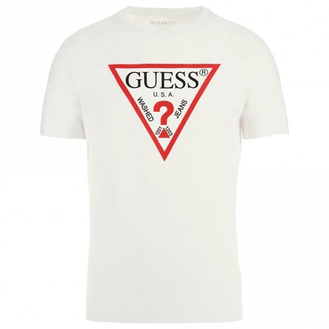 Mens Triangle Logo Slim Fit T-Shirt Main image