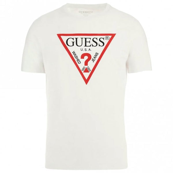 Mens Triangle Logo Slim Fit T-Shirt