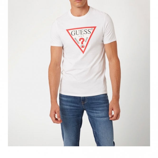 Mens Triangle Logo Slim Fit T-Shirt Secondary image