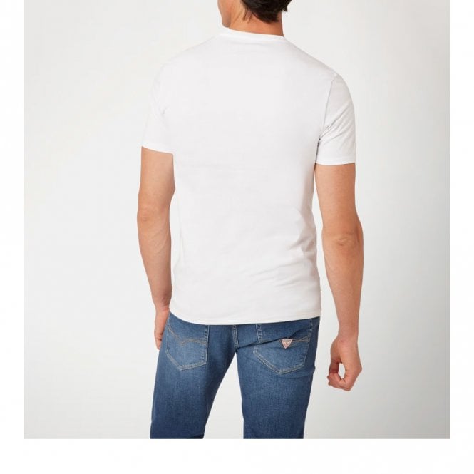 Mens Triangle Logo Slim Fit T-Shirt