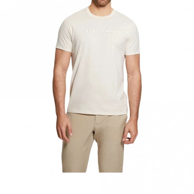 Mens Classic Pima Embroidered T-Shirt Main image
