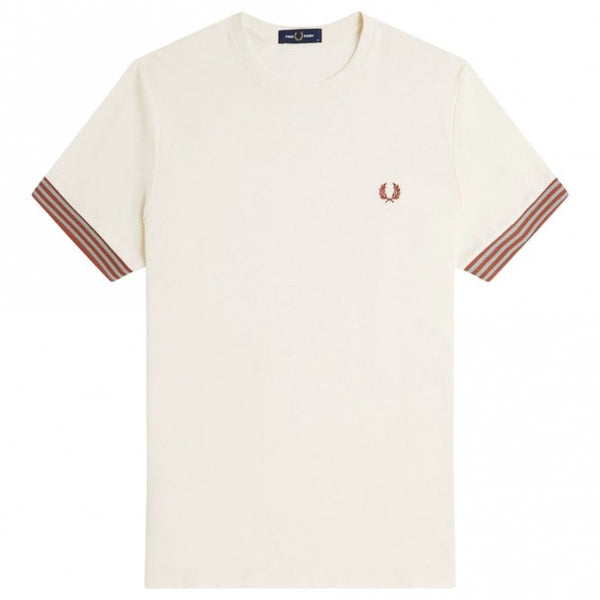 Mens Striped Cuff T-Shirt