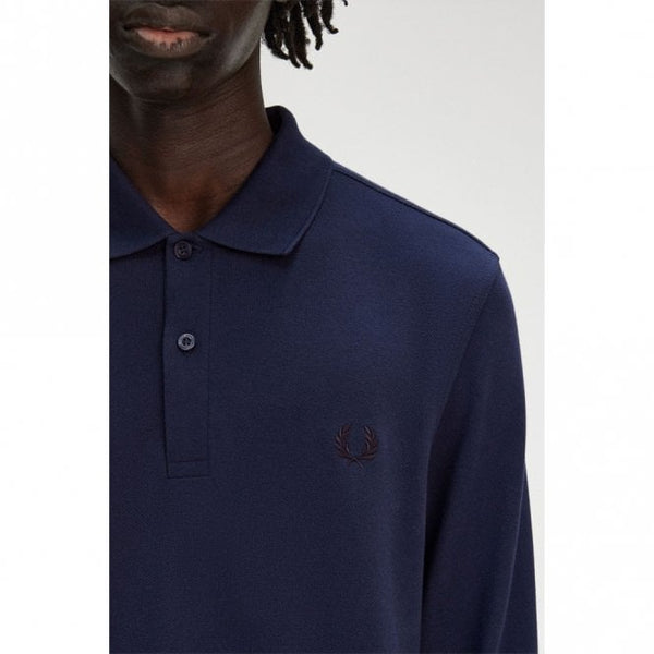 Mens M6006 Long Sleeve Polo Shirt