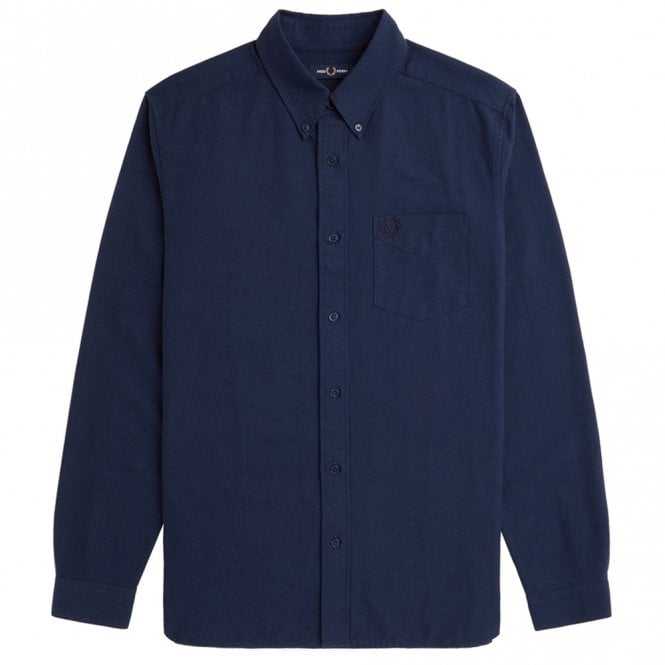 Mens Long Sleeve Oxford Shirt