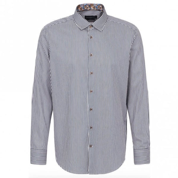 Mens Long Sleeve Satin Shirt