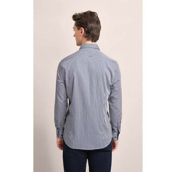 Mens Long Sleeve Satin Shirt