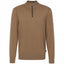Mens Knit Troyer 1/4 Zip Sweatshirt