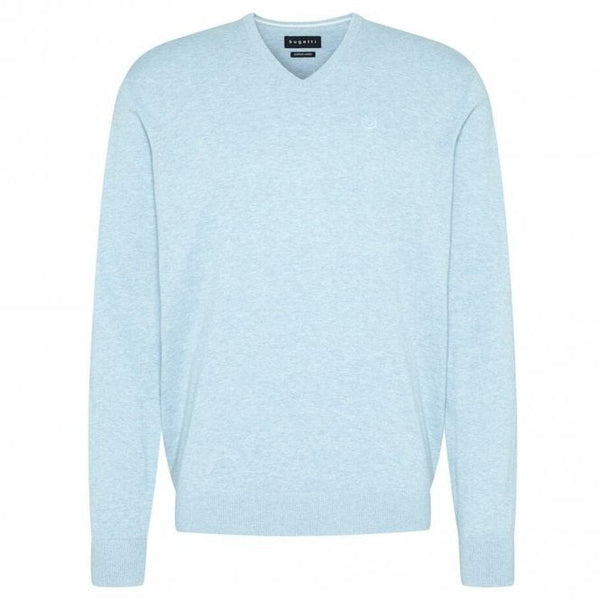 Mens Knit V-Neck Sweatshirt