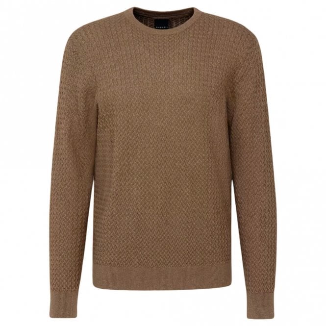 Mens Braided Knit Sweatshirt Main image