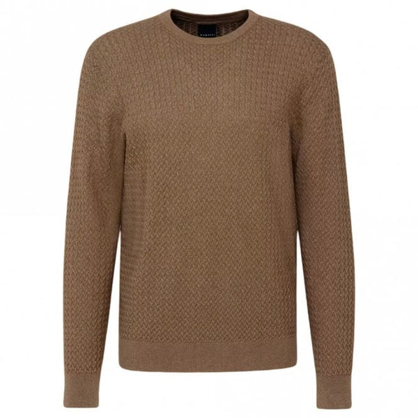Mens Braided Knit Sweatshirt