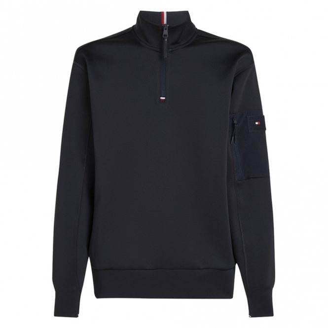 Mens Scuba 1/4 Zip Sweatshirt