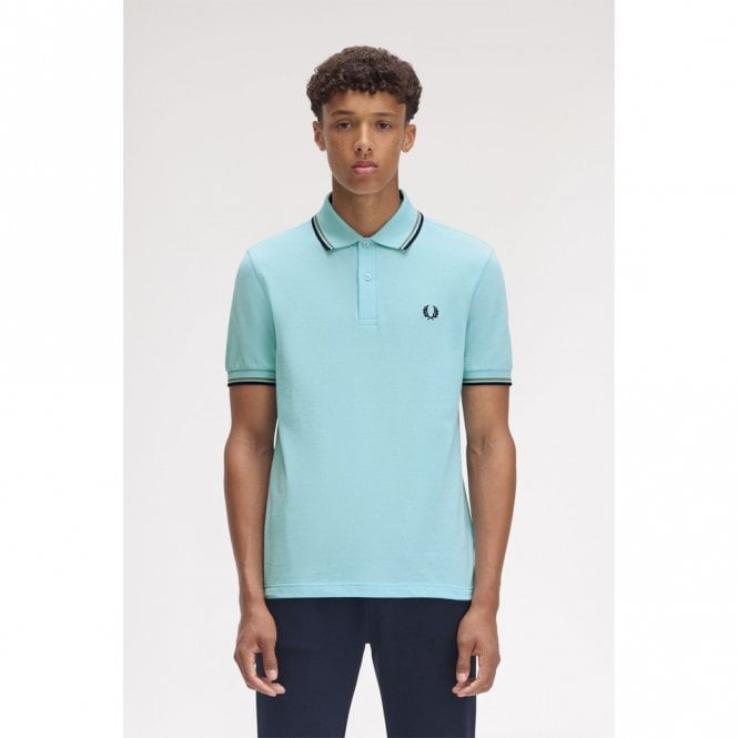 Mens M3600 Twin Tipped Polo Shirt Secondary image