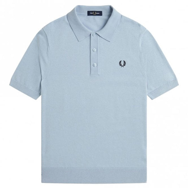 Mens Cotton Knitted Polo Shirt