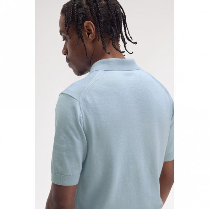 Mens Cotton Knitted Polo Shirt