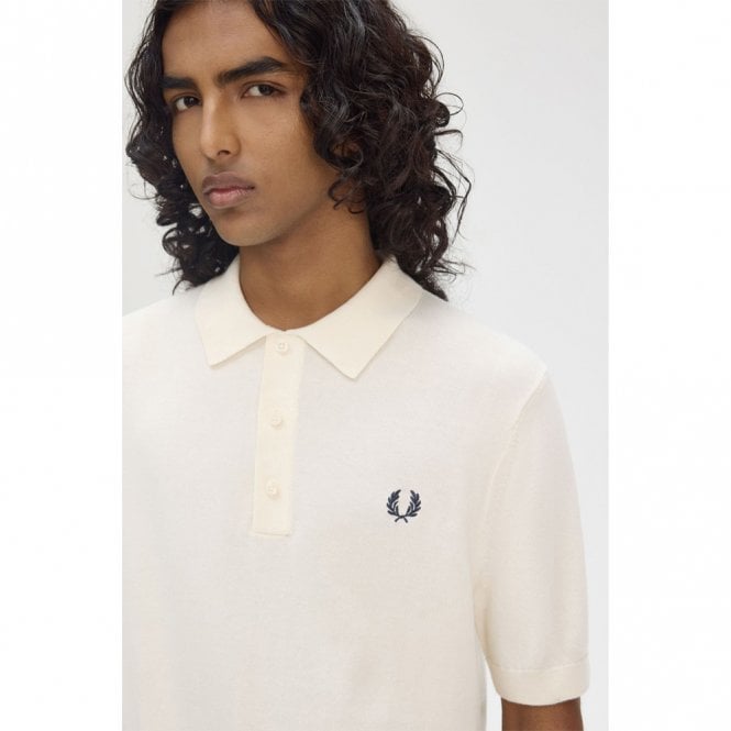 Mens Cotton Knitted Polo Shirt