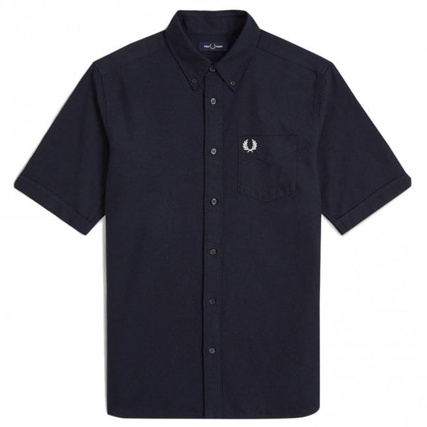 Mens Button-Down Short Sleeve Oxford Shirt