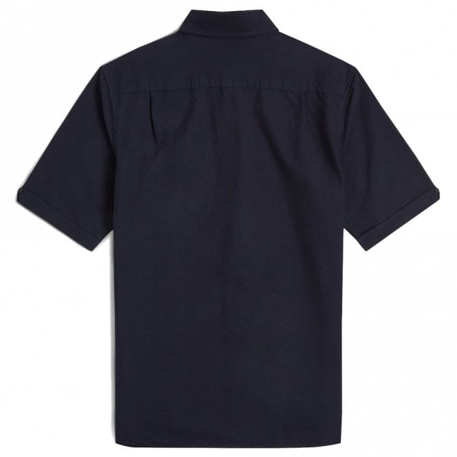 Mens Button-Down Short Sleeve Oxford Shirt