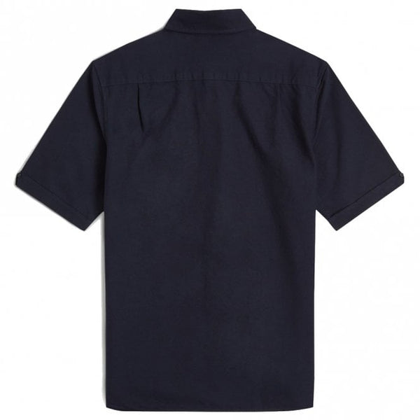 Mens Button-Down Short Sleeve Oxford Shirt