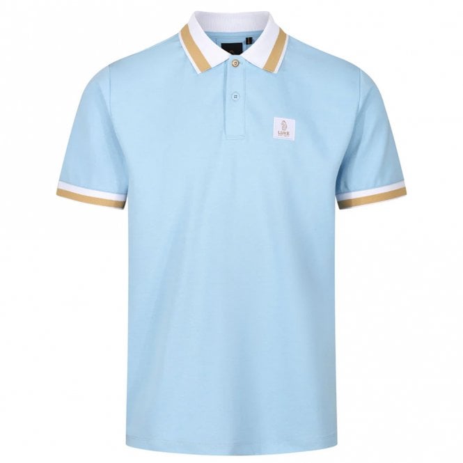 Mens Makati Honeycomb Textured Polo Main image