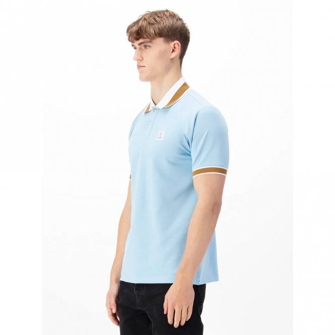 Mens Makati Honeycomb Textured Polo