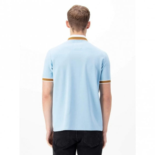 Mens Makati Honeycomb Textured Polo