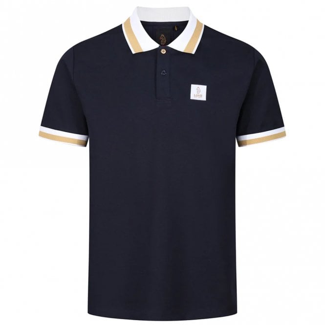 Mens Makati Honeycomb Textured Polo