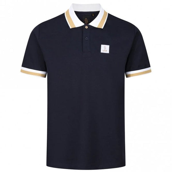 Mens Makati Honeycomb Textured Polo