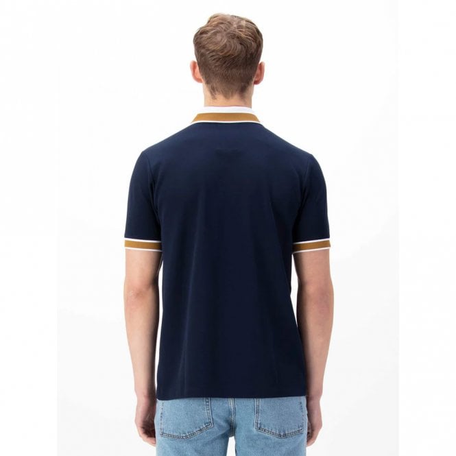 Mens Makati Honeycomb Textured Polo