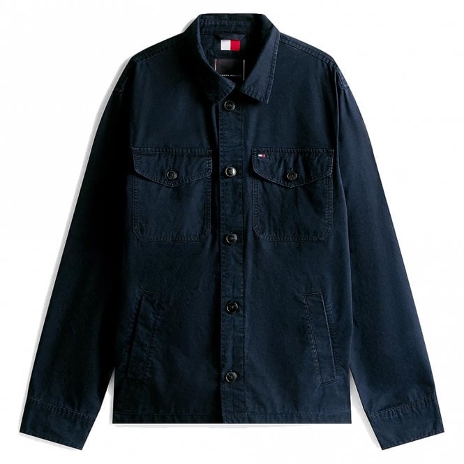 Mens Twill Shirt Jacket