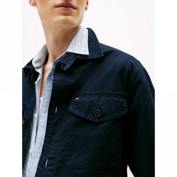 Mens Twill Shirt Jacket
