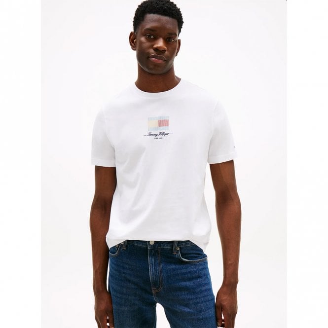 Mens Ithaca Stripe Flag T-Shirt