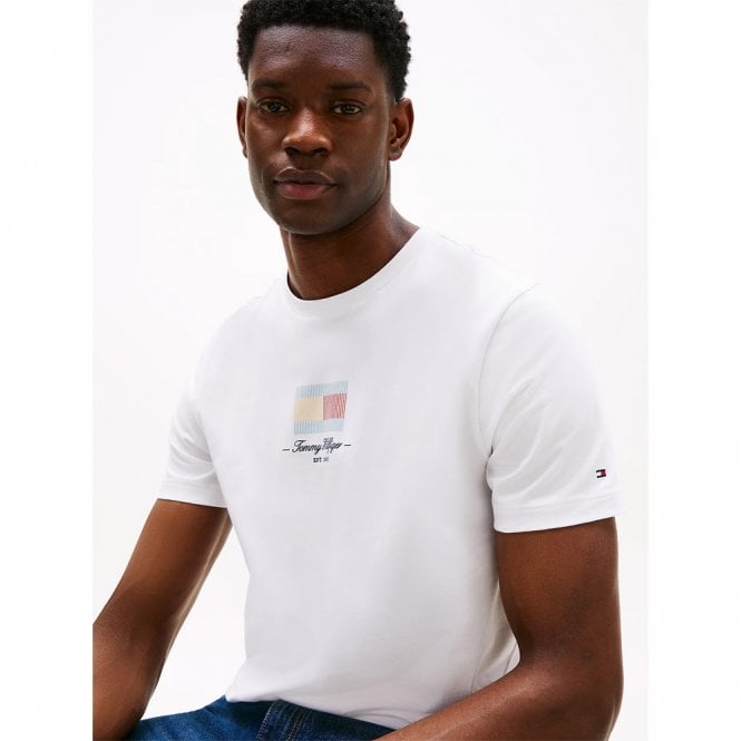 Mens Ithaca Stripe Flag T-Shirt