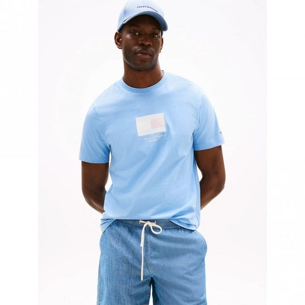Mens Ithaca Stripe Flag T-Shirt