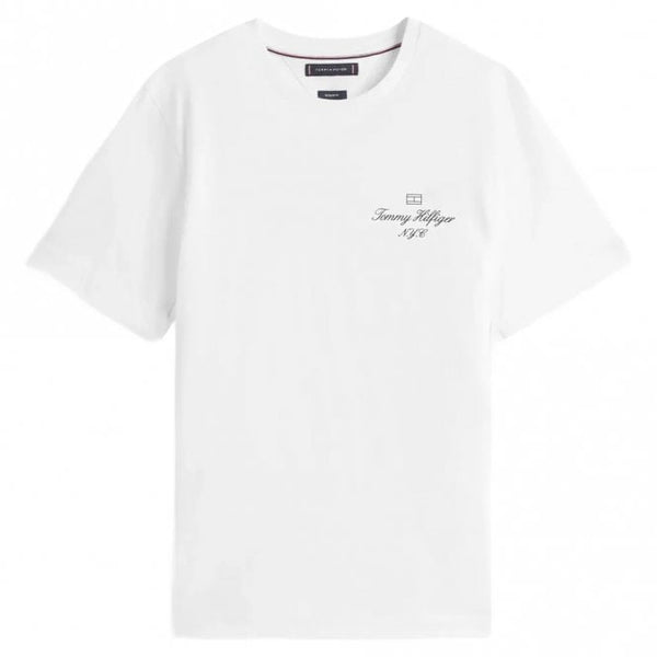 Mens Outline Flag NYC Logo T-Shirt
